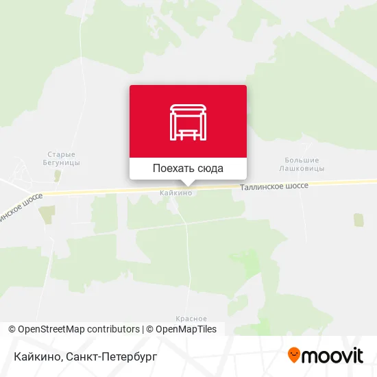 Карта Кайкино
