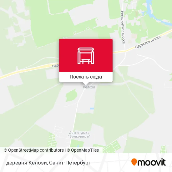 Карта деревня Келози