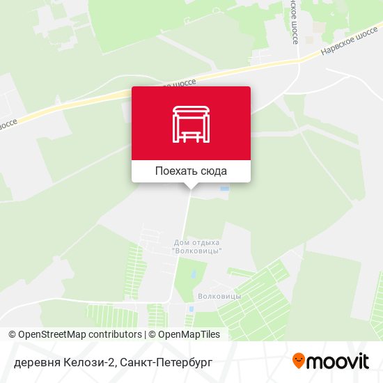 Карта деревня Келози-2