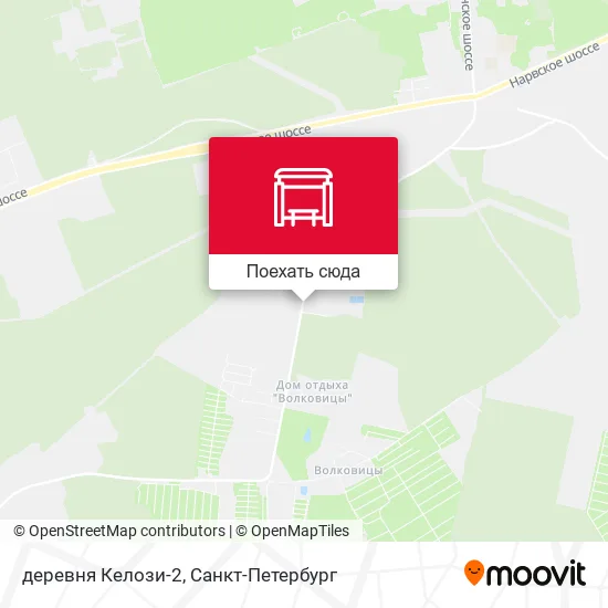 Карта деревня Келози-2