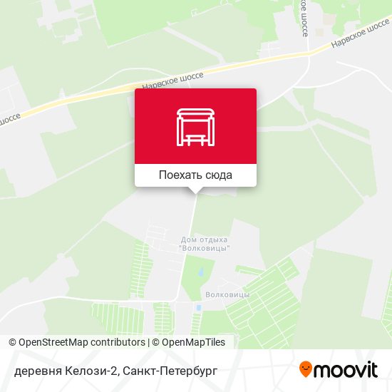 Карта деревня Келози-2