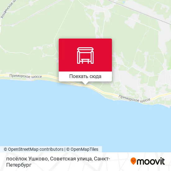 Карта посёлок Ушково, Советская улица