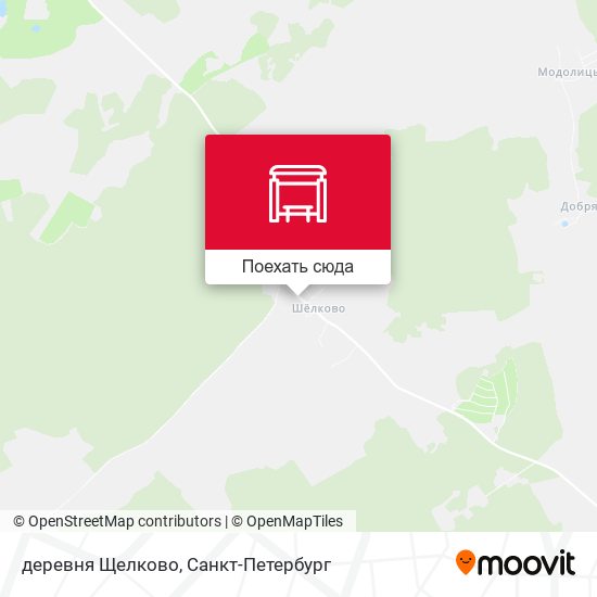 Карта деревня Щелково