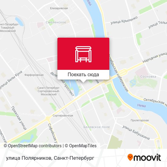 Карта улица Полярников
