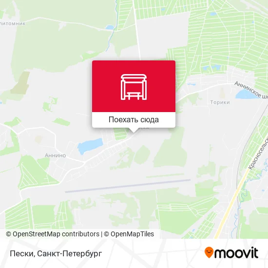 Карта Пески