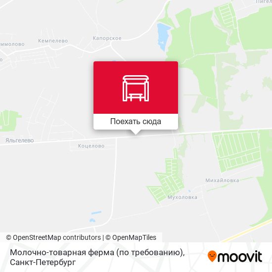Карта Молочно-товарная ферма (по требованию)