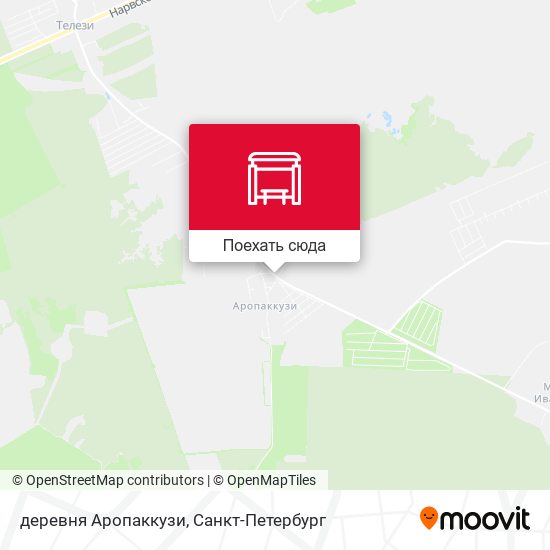 Карта деревня Аропаккузи