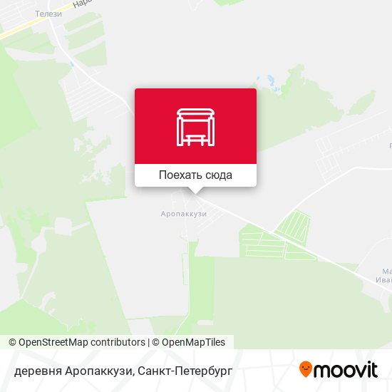 Карта деревня Аропаккузи