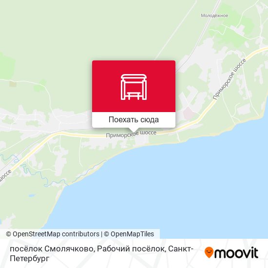 Карта посёлок Смолячково, Рабочий посёлок