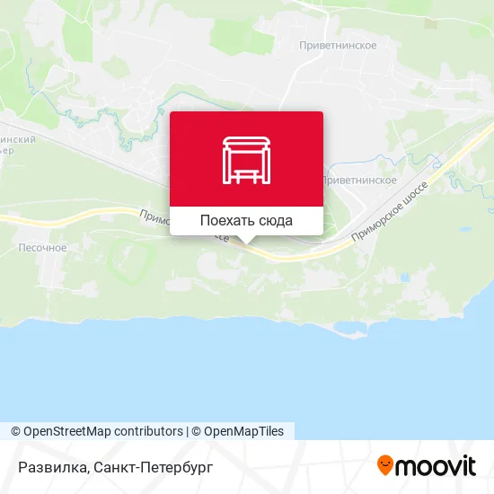 Карта Развилка