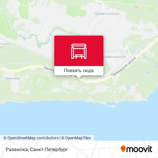 Карта Развилка