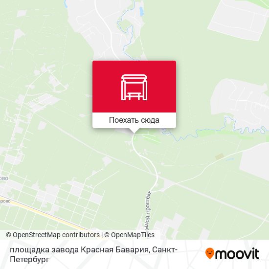 Карта площадка завода Красная Бавария