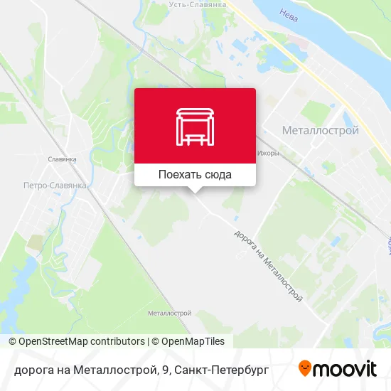 Карта дорога на Металлострой, 9