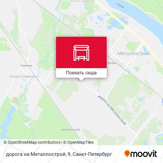Карта дорога на Металлострой, 9