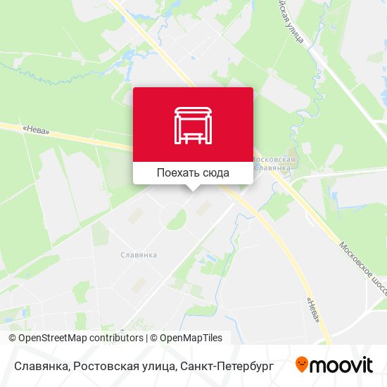 Карта Славянка, Ростовская улица