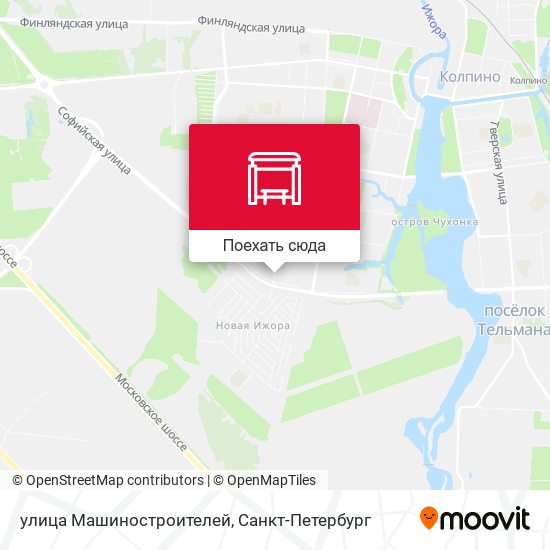 Карта улица Машиностроителей