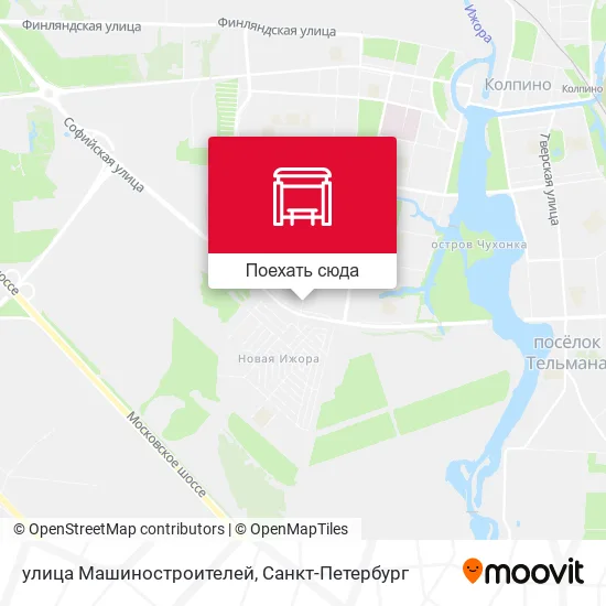Карта улица Машиностроителей