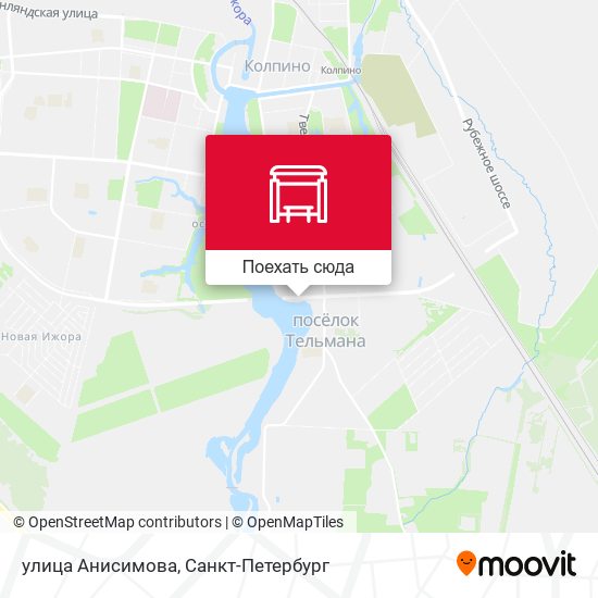 Карта улица Анисимова