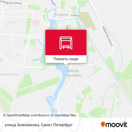 Карта улица Анисимова