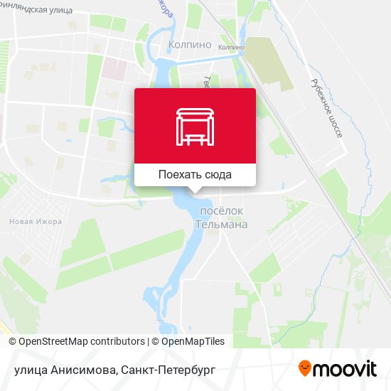 Карта улица Анисимова