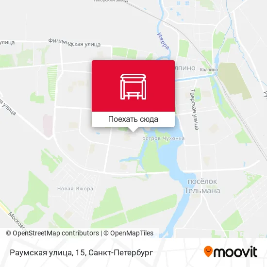 Карта Раумская улица, 15
