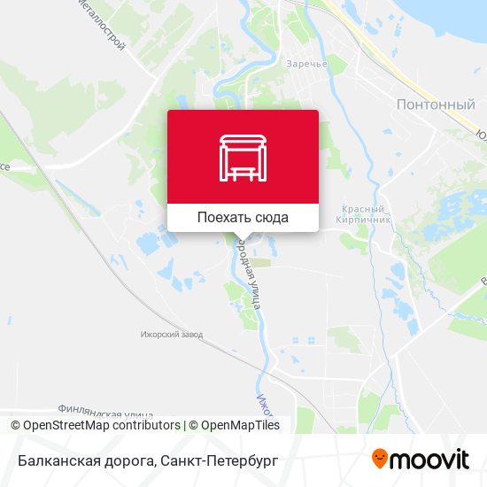 Карта Балканская дорога