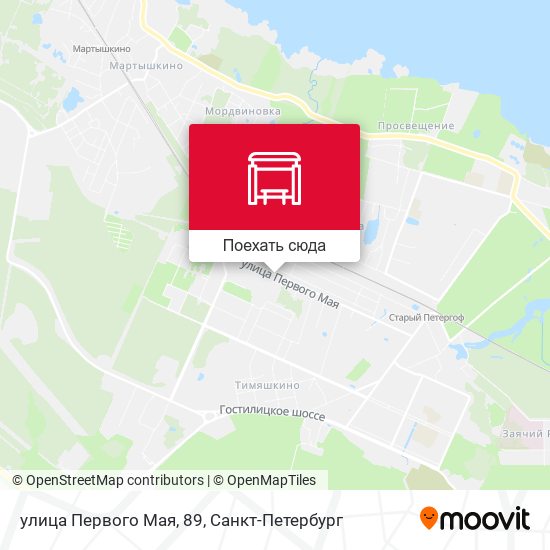 Карта улица Первого Мая, 89