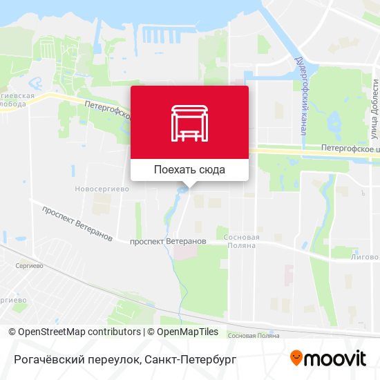 Карта Рогачёвский переулок