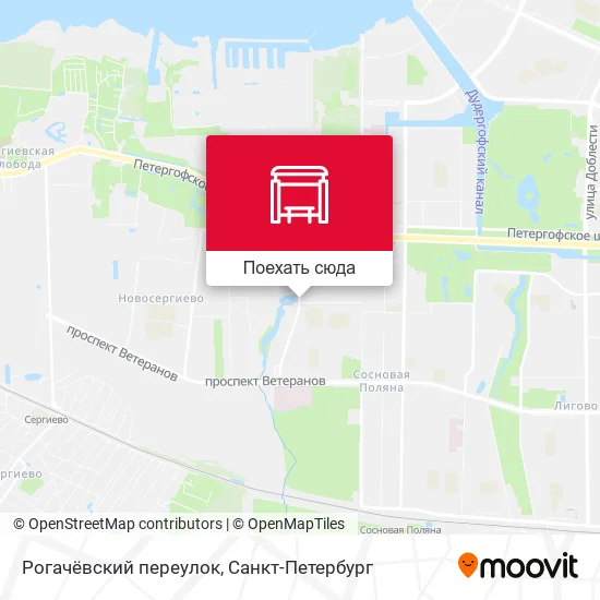 Карта Рогачёвский переулок