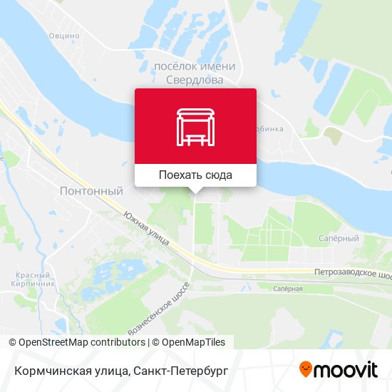 Карта Кормчинская улица