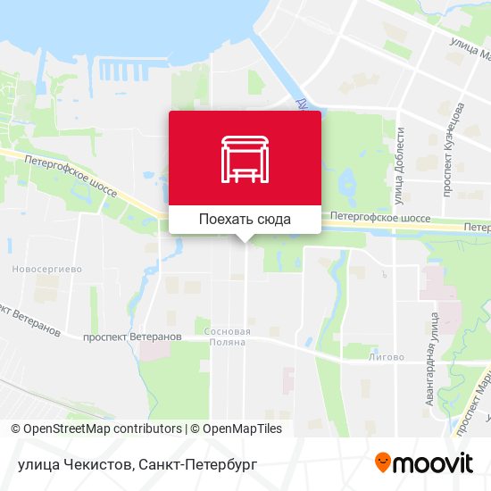 Карта улица Чекистов