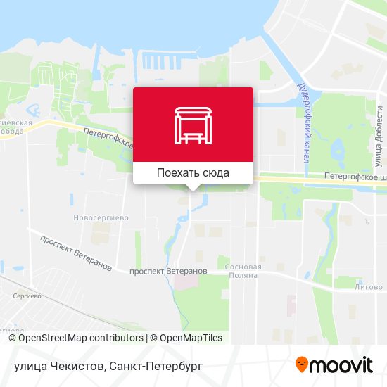 Карта улица Чекистов