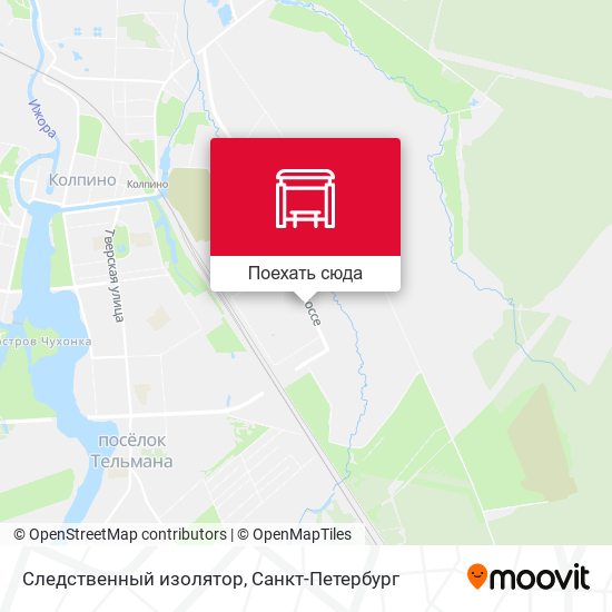 Карта Следственный изолятор