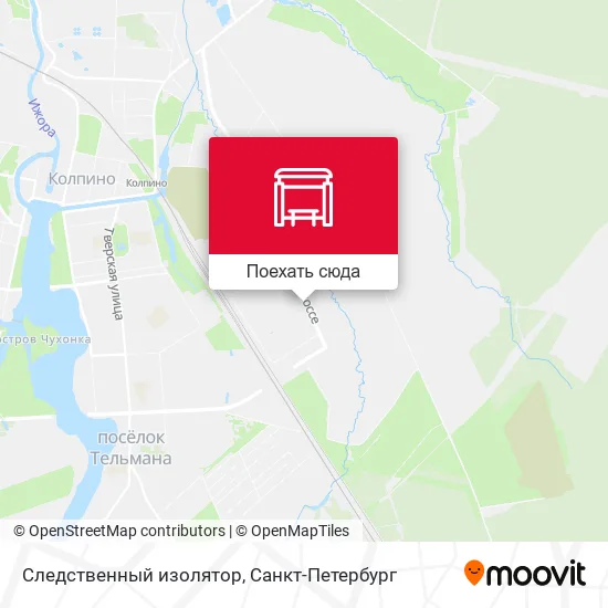 Карта Следственный изолятор