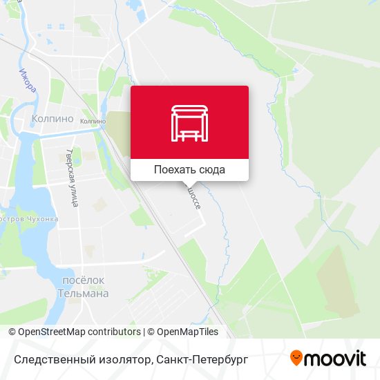 Карта Следственный изолятор