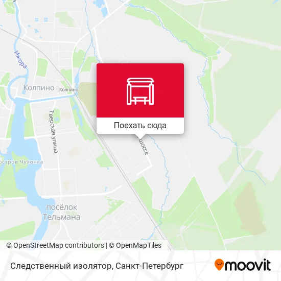 Карта Следственный изолятор