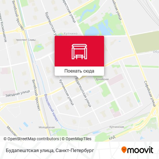 Карта Будапештская улица