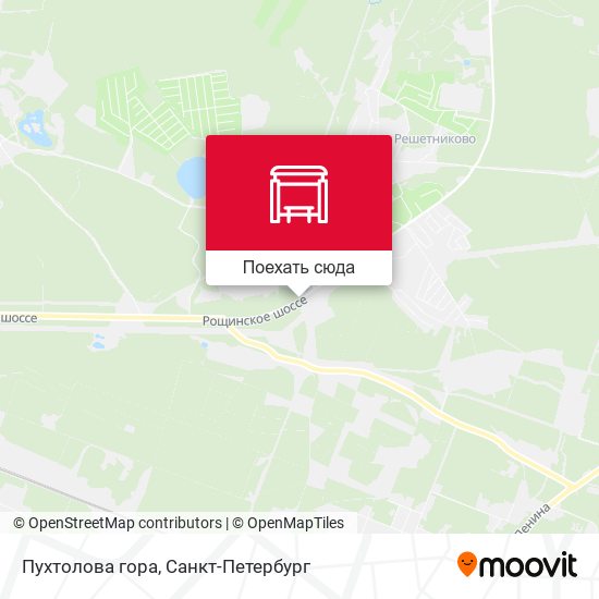 Карта Пухтолова гора