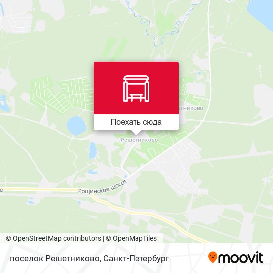Карта поселок Решетниково