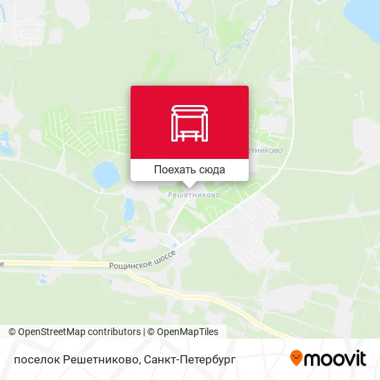 Карта поселок Решетниково