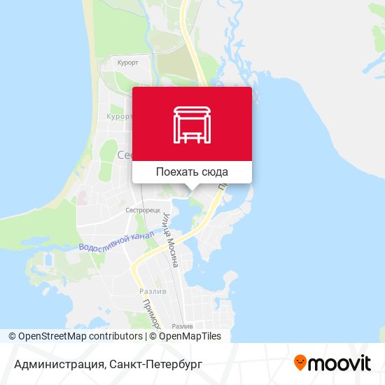 Карта Администрация