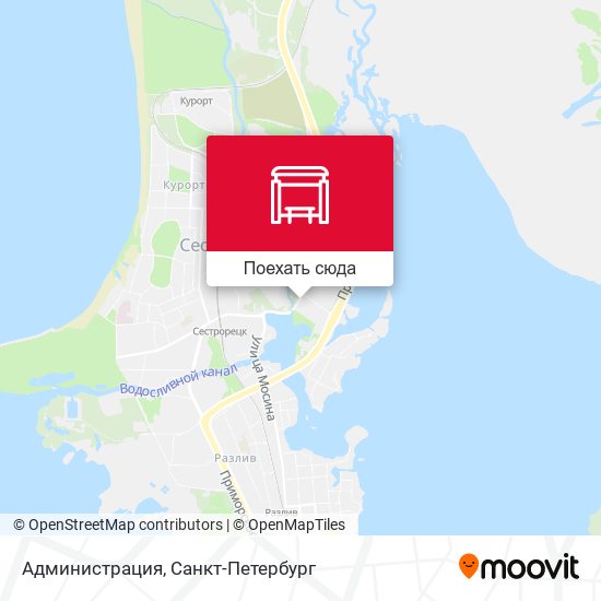 Карта Администрация