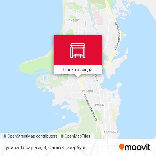 Карта улица Токарева, 3