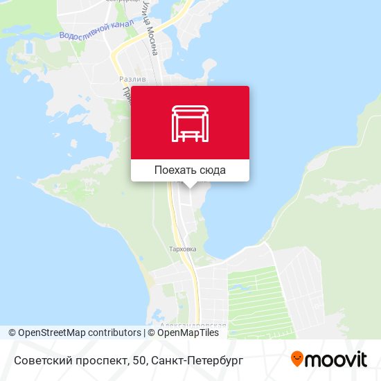 Карта Советский проспект, 50