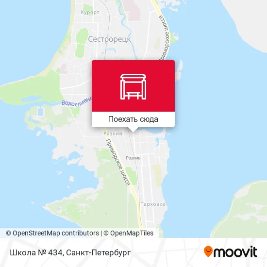 Карта Школа № 434