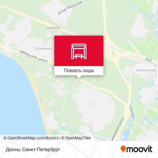 Карта Дюны