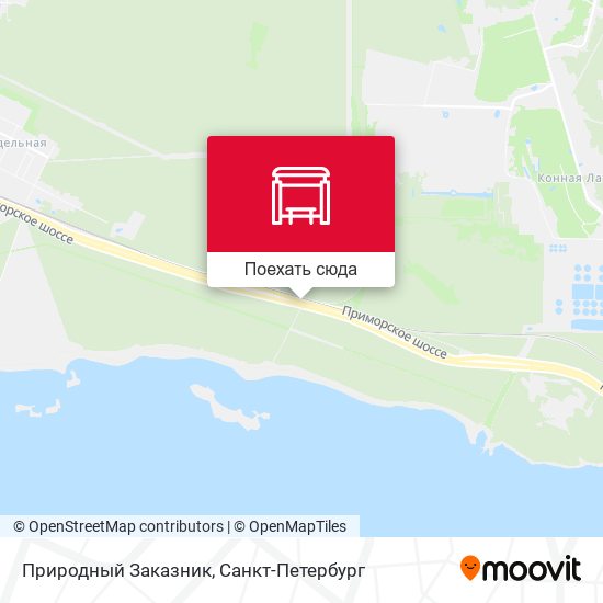 Карта Природный Заказник