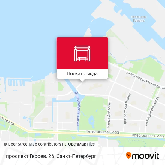 Карта проспект Героев, 26