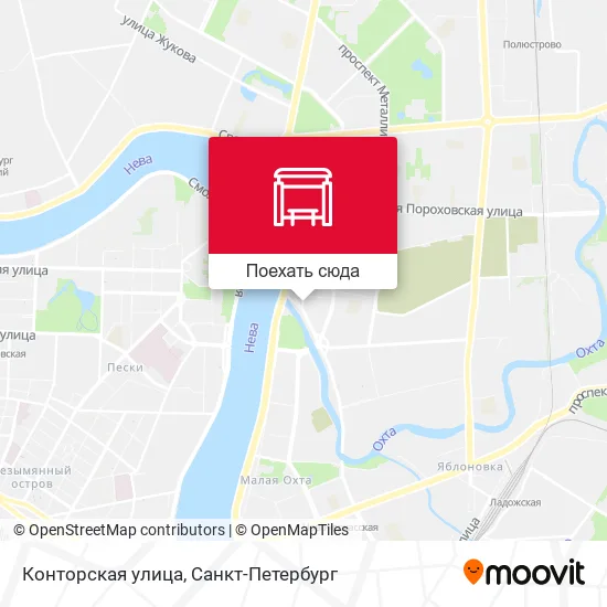 Карта Конторская улица