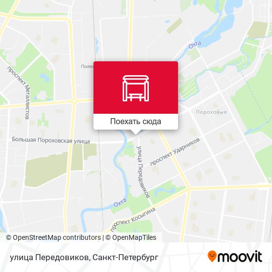 Карта улица Передовиков